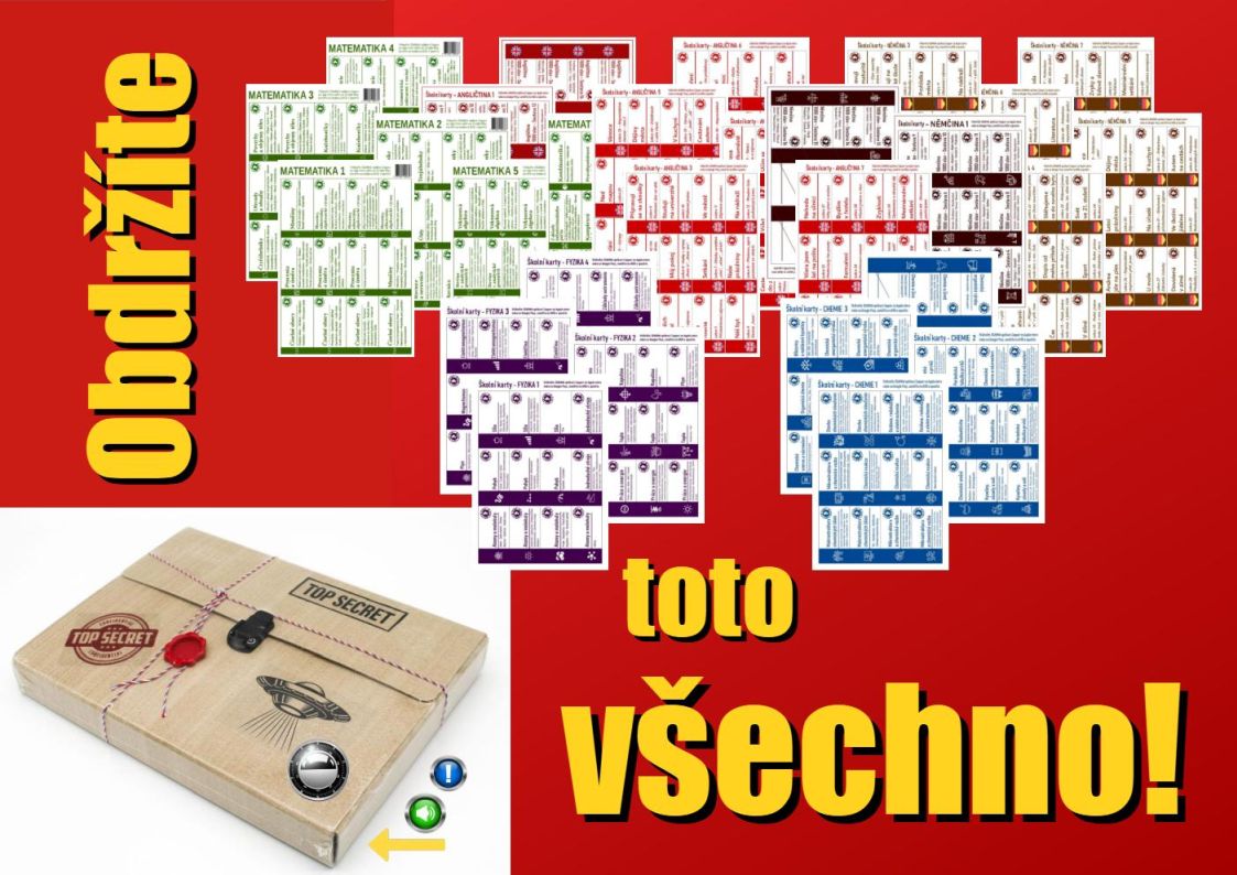 STARTOVNÍ IQ-BOX - IDEÁLNÍ PRO ŠKOLU, PRO ZÁBAVU, PRO ŽIVOT